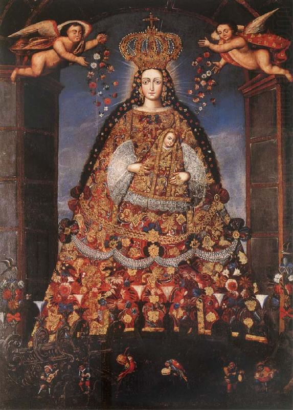 unknow artist The Virgin of Belen china oil painting image